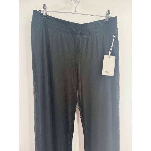 PJ Salvage Women's Basic Open Leg Lounge Pants Black Size Medium W/tag *READ - Picture 4 of 13